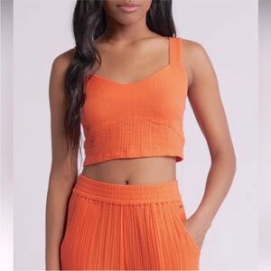 Rip Curl Bright Orange Tank Top